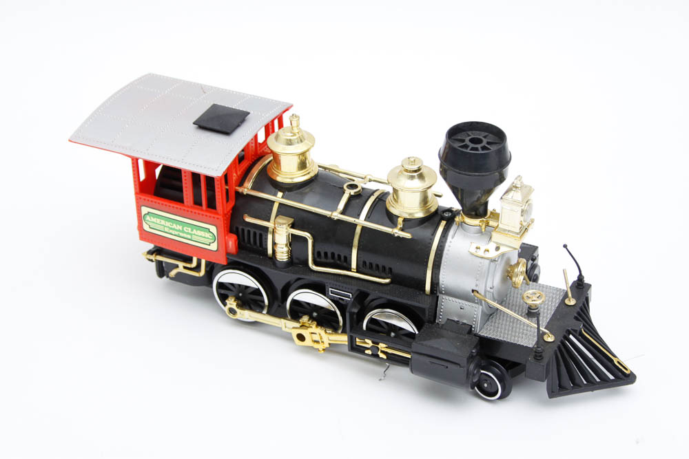 Vintage "Toy State" Train Set and Checkers set