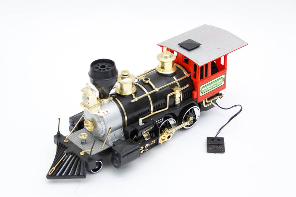 Vintage "Toy State" Train Set and Checkers set