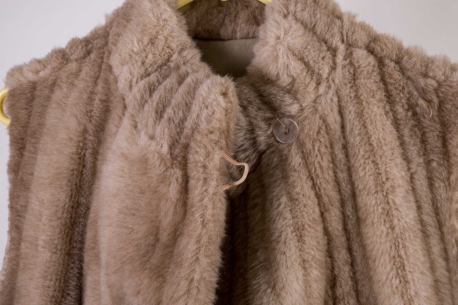 Trio of Vintage Faux Fur Vests