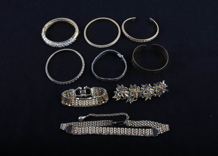 Gold Toned Bracelets