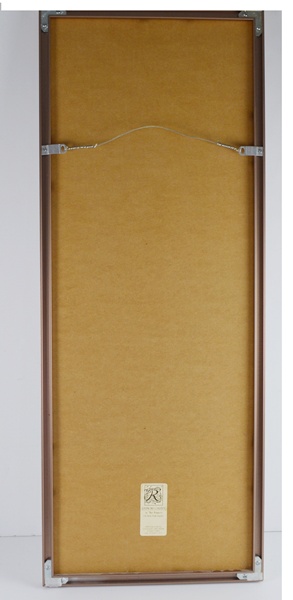 East/West Framed Offset Lithograph Comic Strip by Jim Borgman