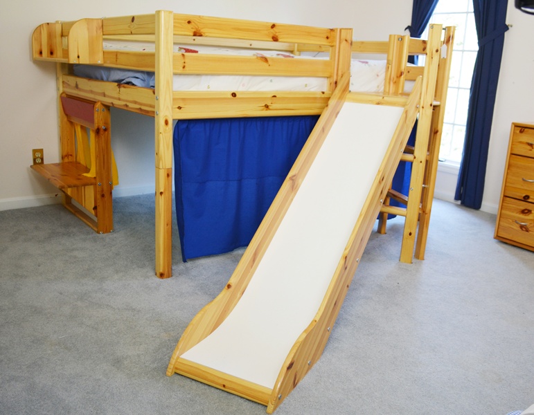 Flexa Pine Children's Loft Bed