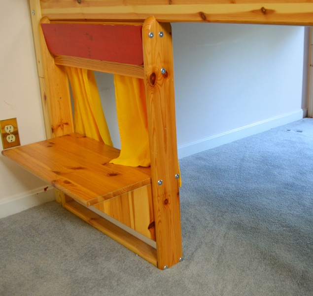 Flexa Pine Children's Loft Bed