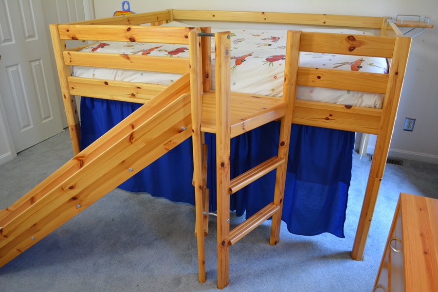Flexa Pine Children's Loft Bed