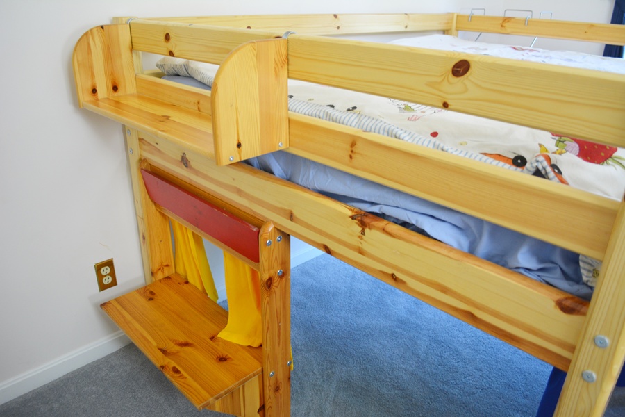 Flexa Pine Children's Loft Bed