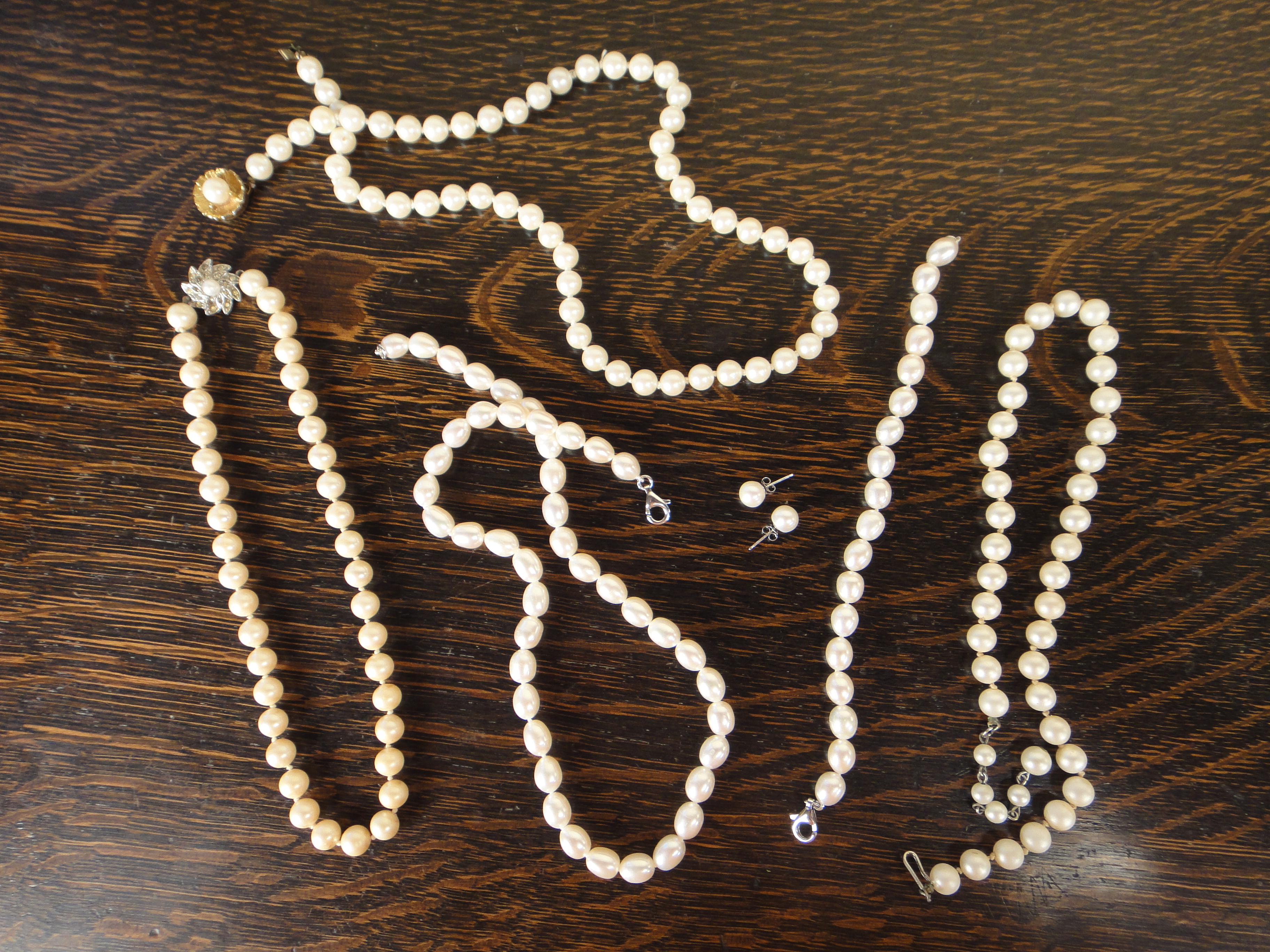Faux Pearl Costume Jewelry