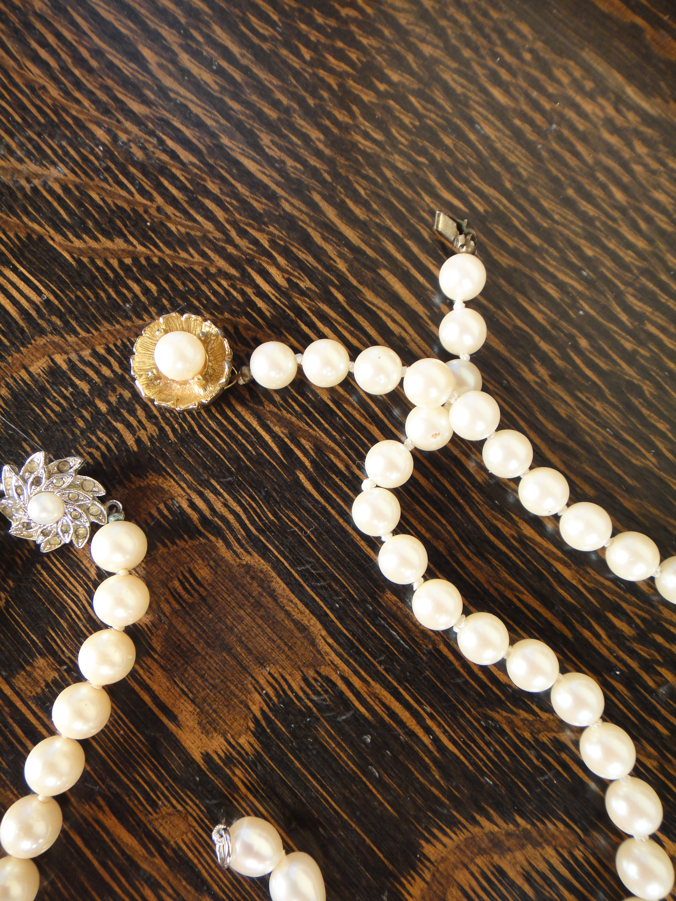 Faux Pearl Costume Jewelry