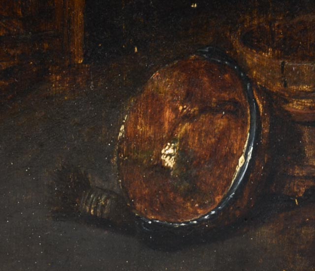 Early 18th Century Tavern Scene on Panel