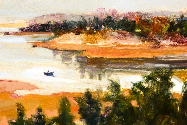 Alice Mongeau Original Oil on Board