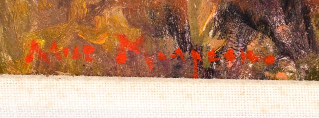 Alice Mongeau Original Oil on Board