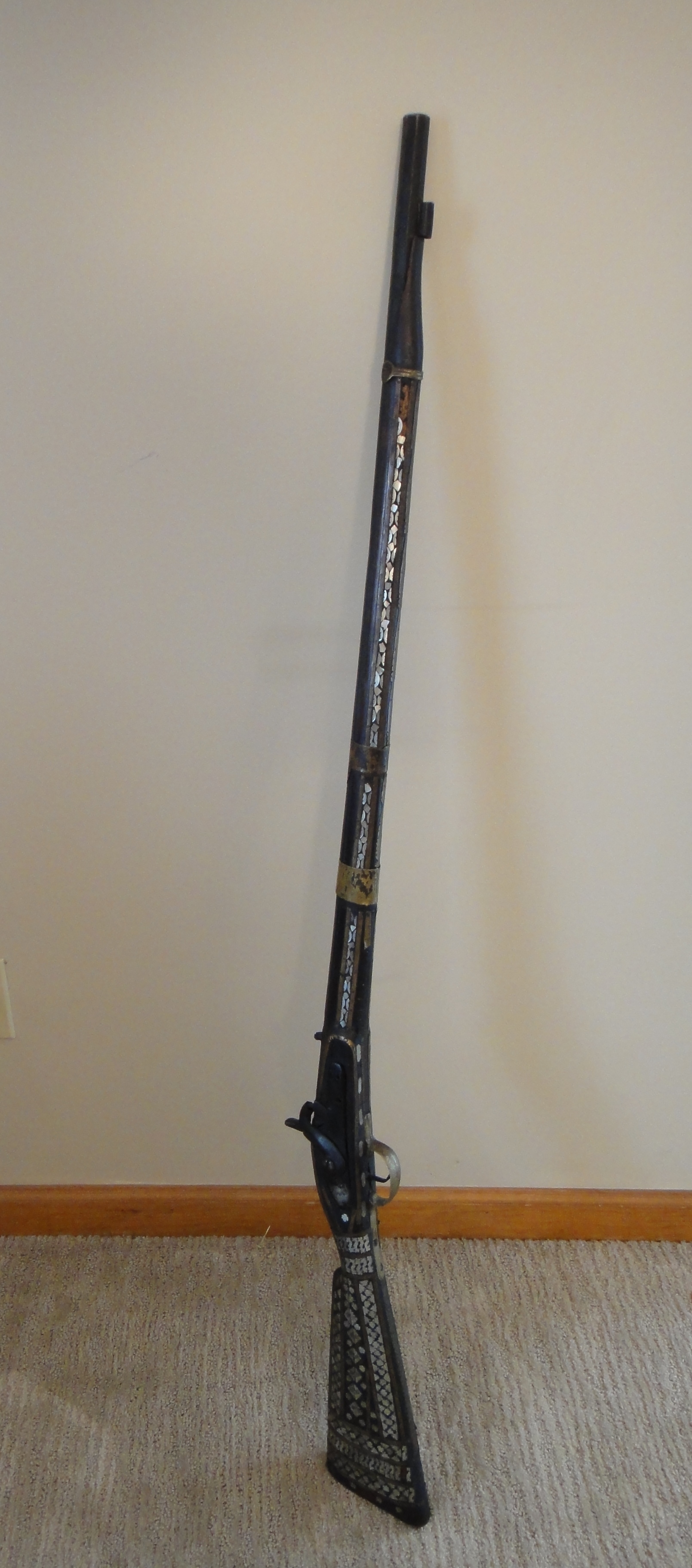 Circa 1850 Civil War Tower British Enfield Musket