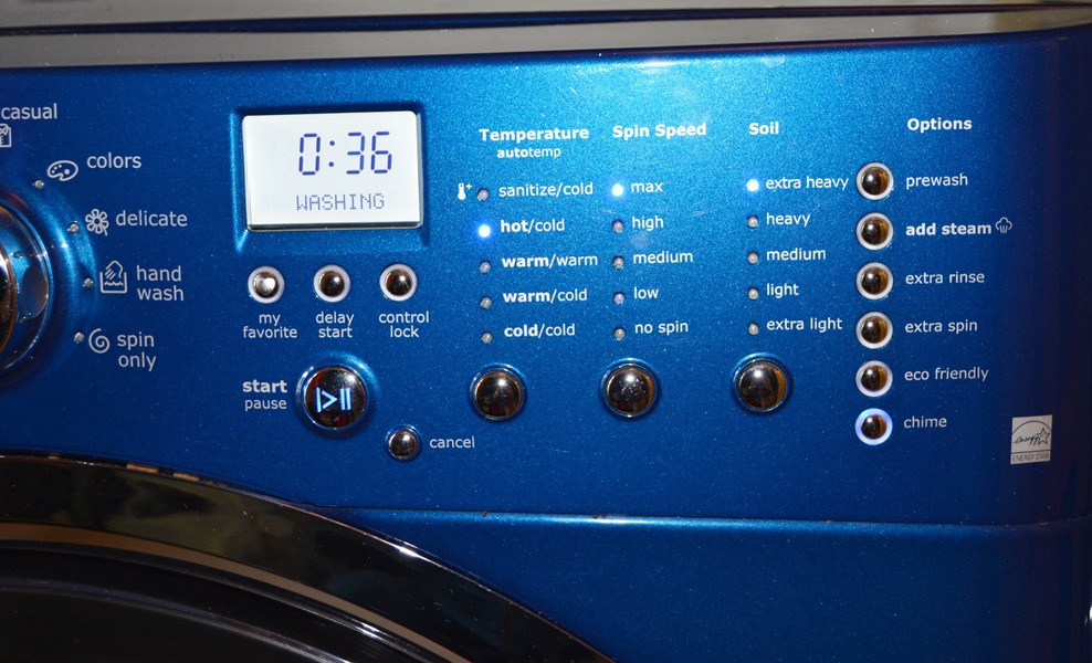 Electrolux IQ-Touch Washer and Dryer