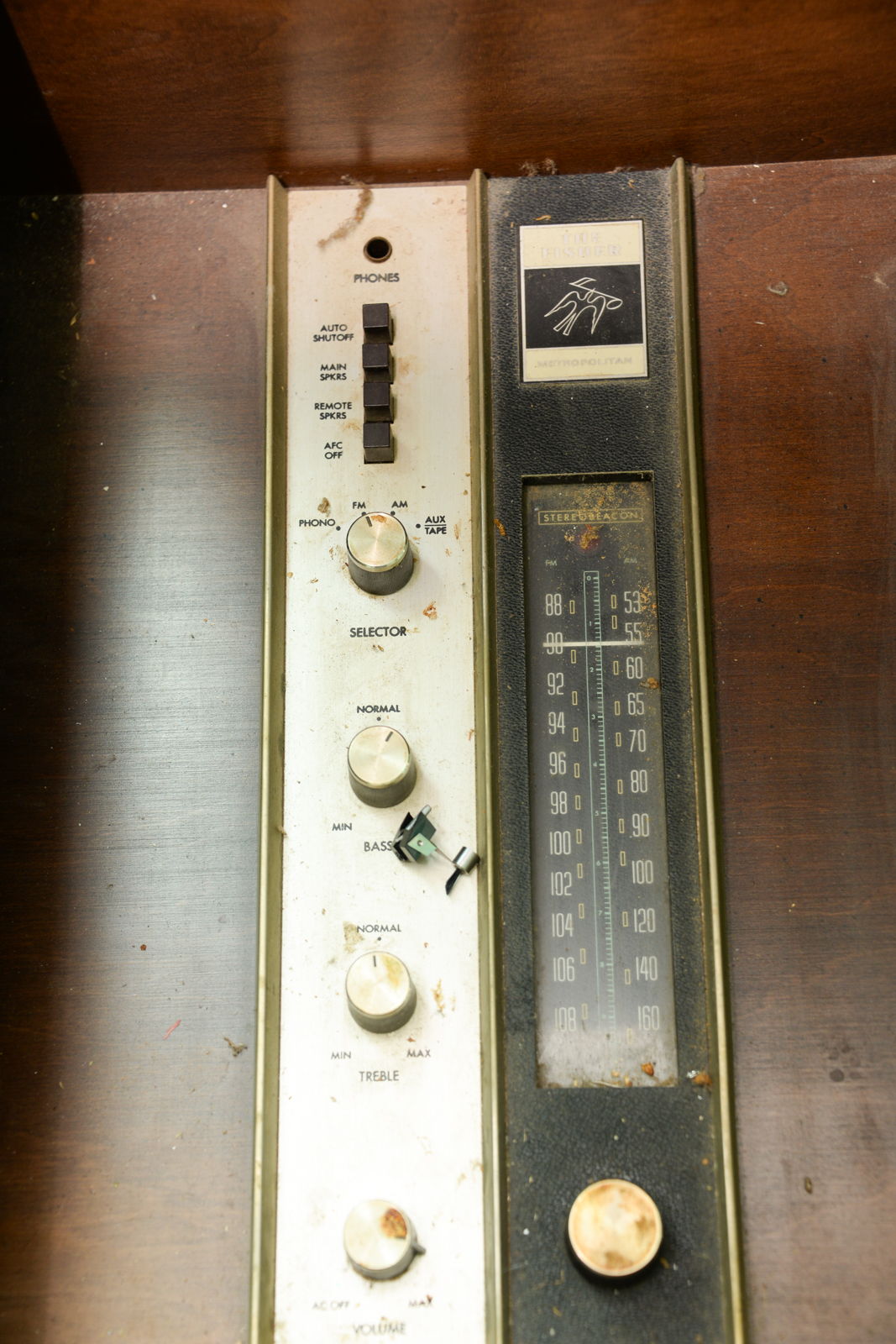 The Fisher Metropolitan Stereo Console Cabinet