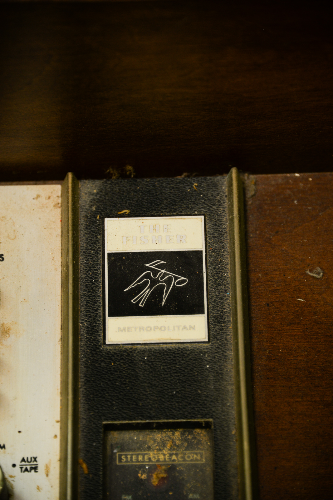 The Fisher Metropolitan Stereo Console Cabinet