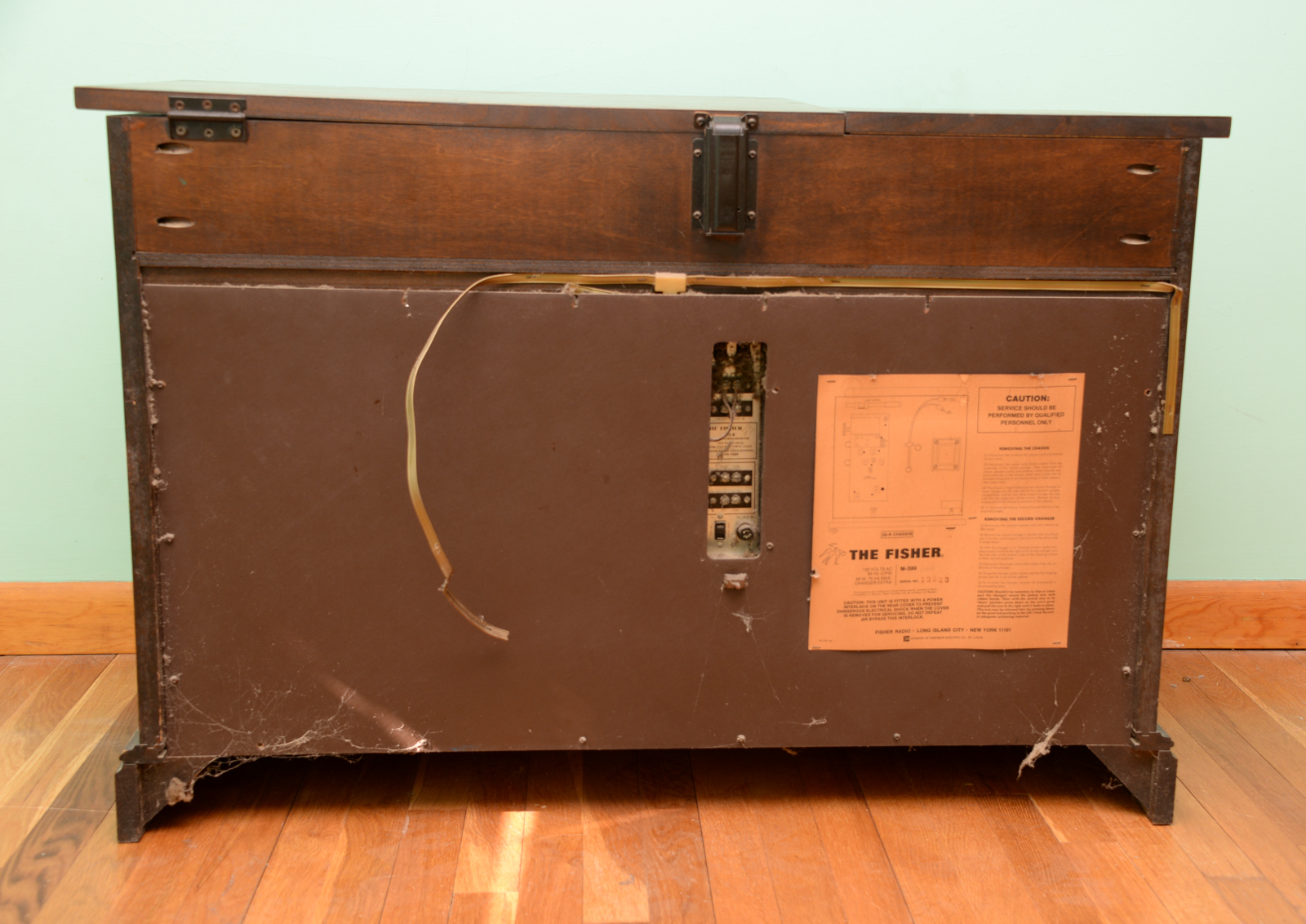 The Fisher Metropolitan Stereo Console Cabinet