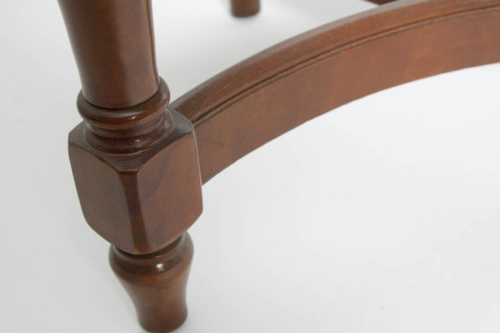 Vintage Glass Tray Top and Coffee Table