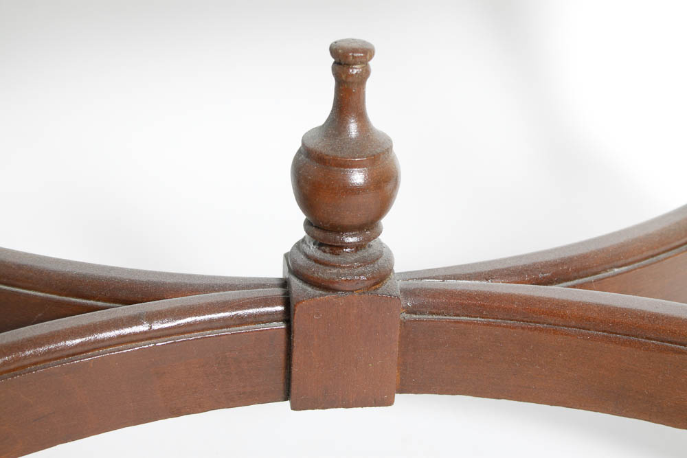 Vintage Glass Tray Top and Coffee Table