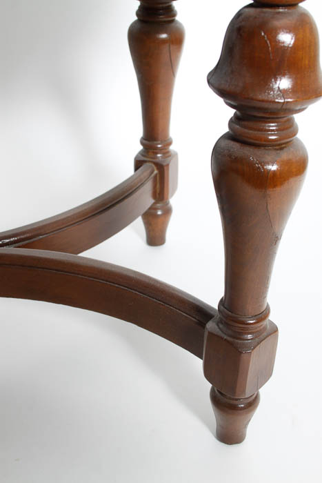 Vintage Glass Tray Top and Coffee Table