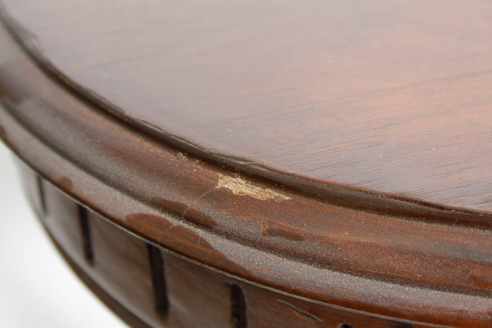 Vintage Glass Tray Top and Coffee Table