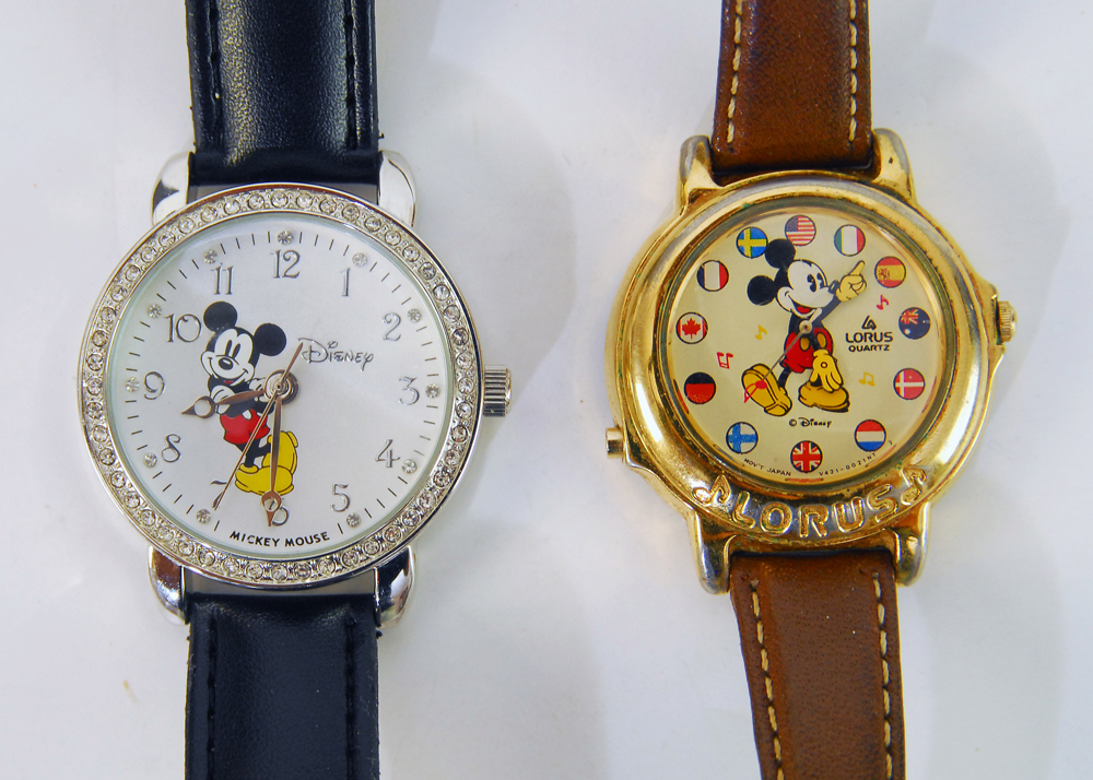 Two Mickey Mouse Watches