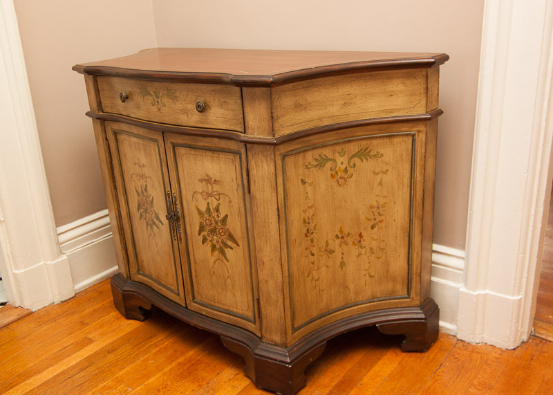 Half Round Cabinet