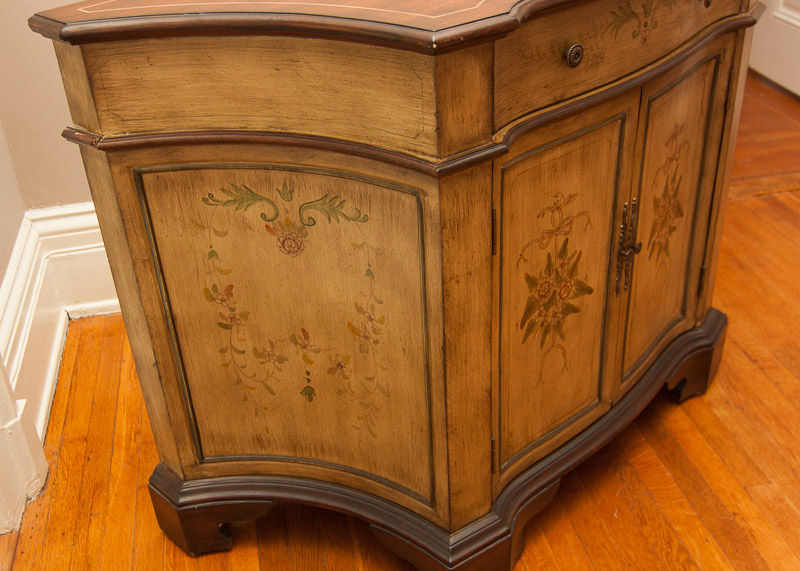 Half Round Cabinet