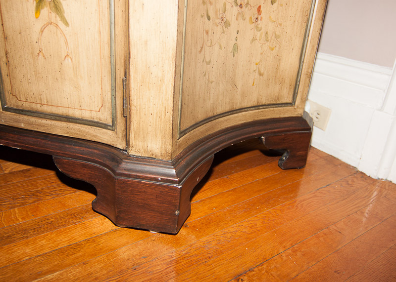 Half Round Cabinet