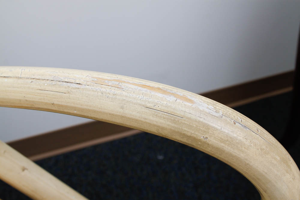 Vintage Rattan Table and Chair Set