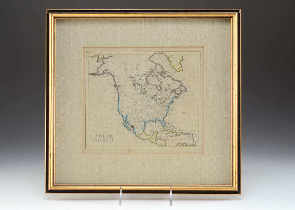 1802 Map of North America