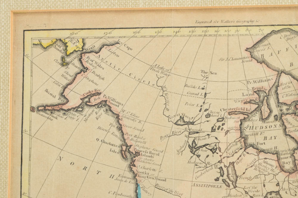 1802 Map of North America