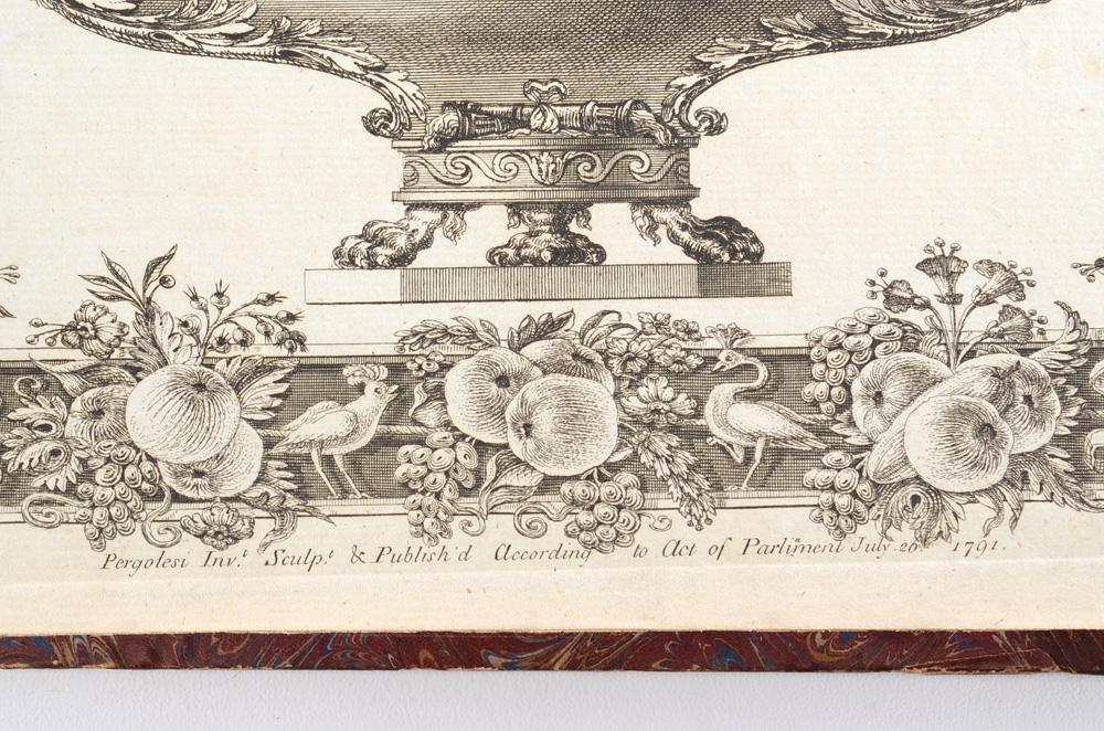 1791 "Pergolesi Ornamental Designs"