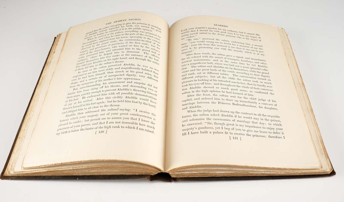 1912 "Arabian Nights" Illustrated by Maxfield Parrish