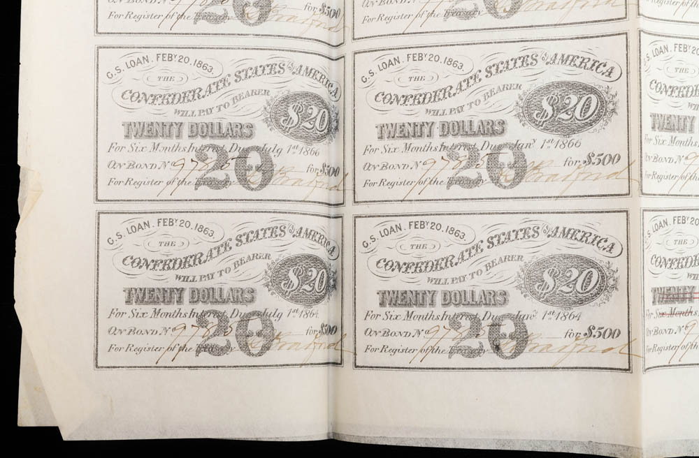 Confederate War Bonds