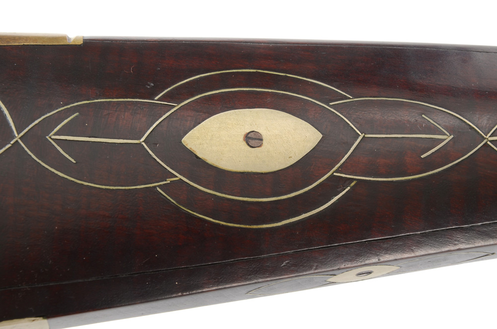 Rare Samuel Carper Signed and Numbered Half Stock Rifle