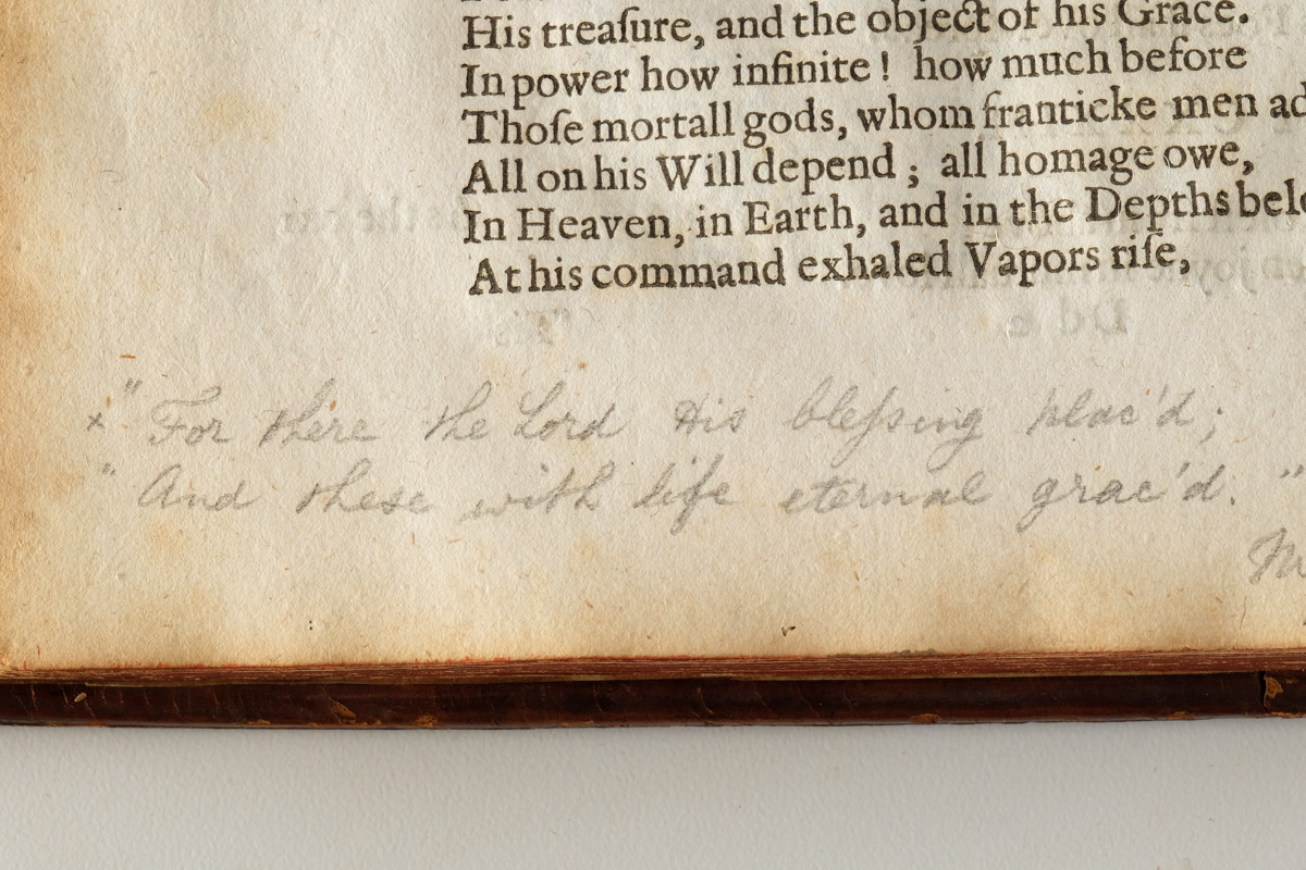 Rare 1638 "Paraphrase on the Divine Poems" by George Sandys