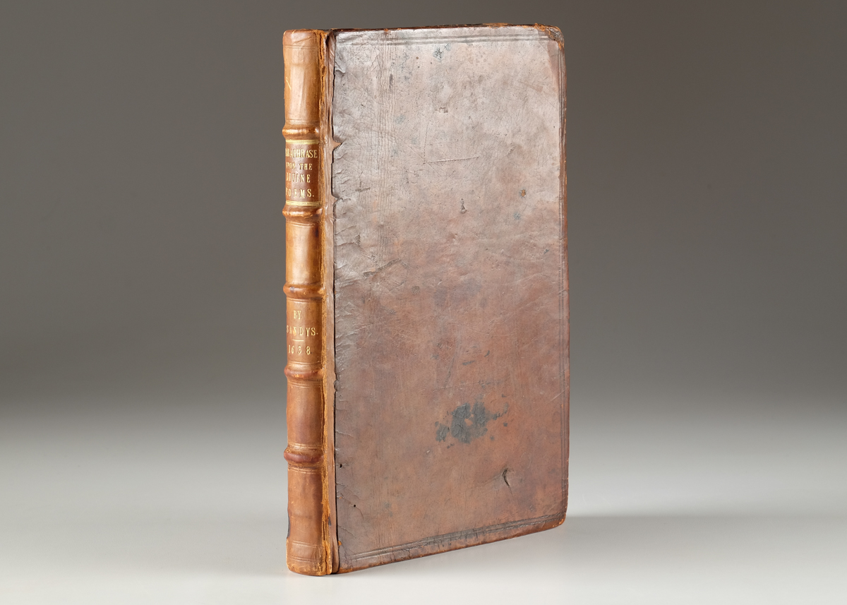 Rare 1638 "Paraphrase on the Divine Poems" by George Sandys