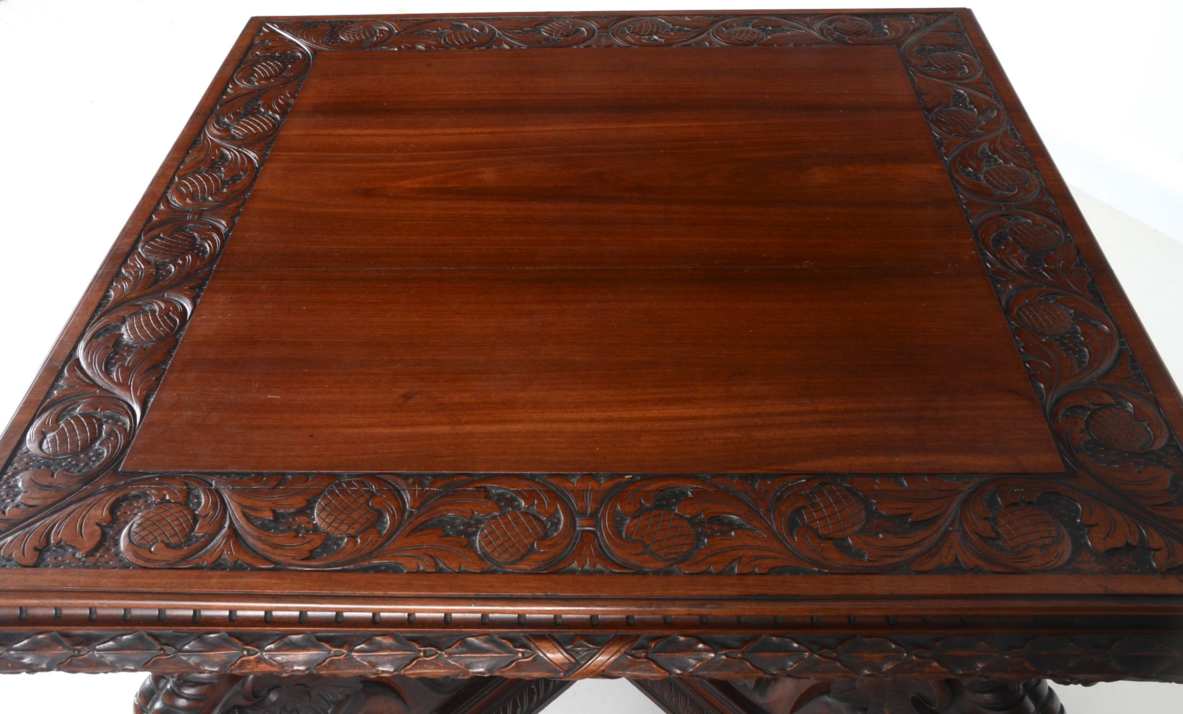 Mahogany Victorian Library Table