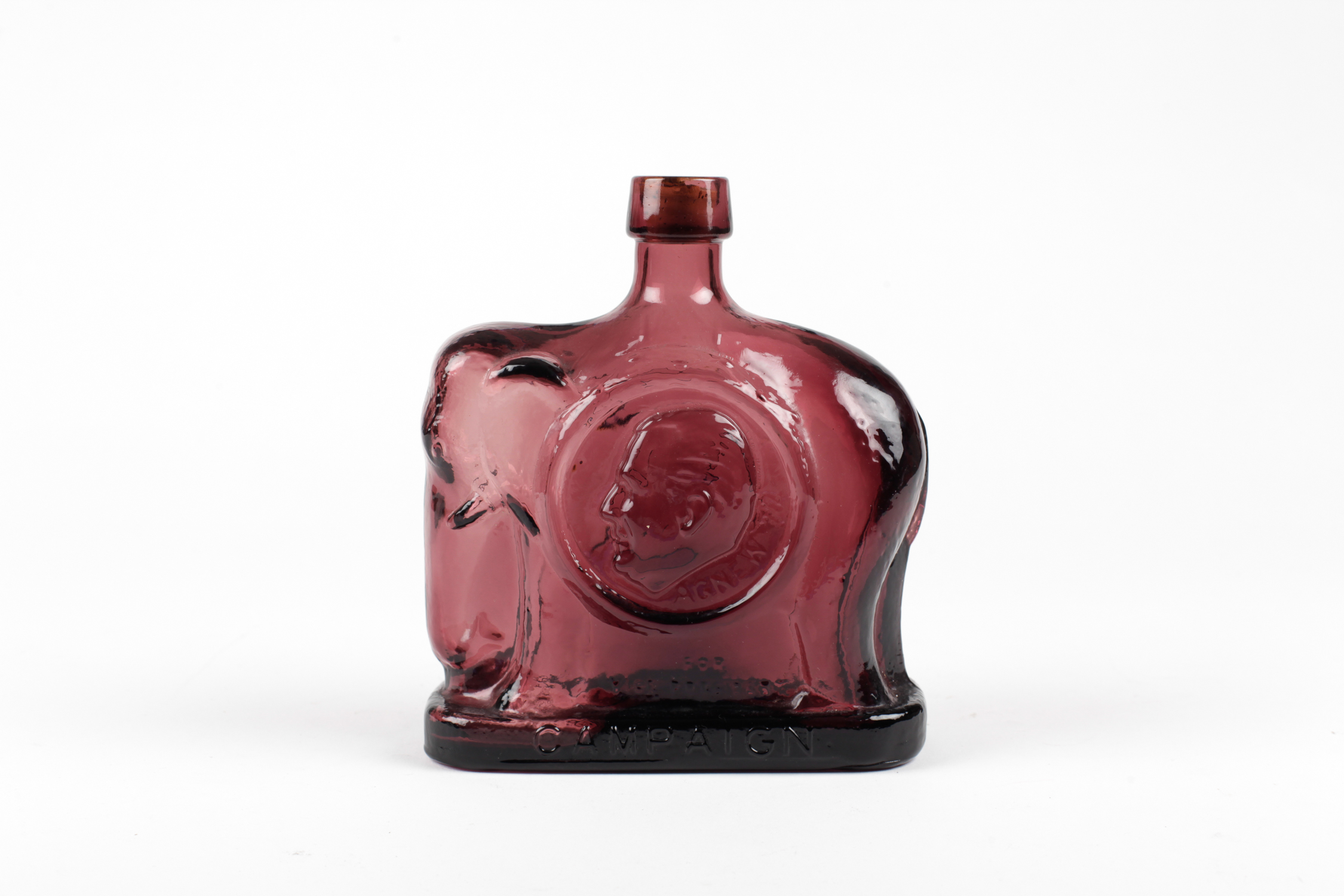 Wheaton Nixon '72 Republican Campaign Bottle