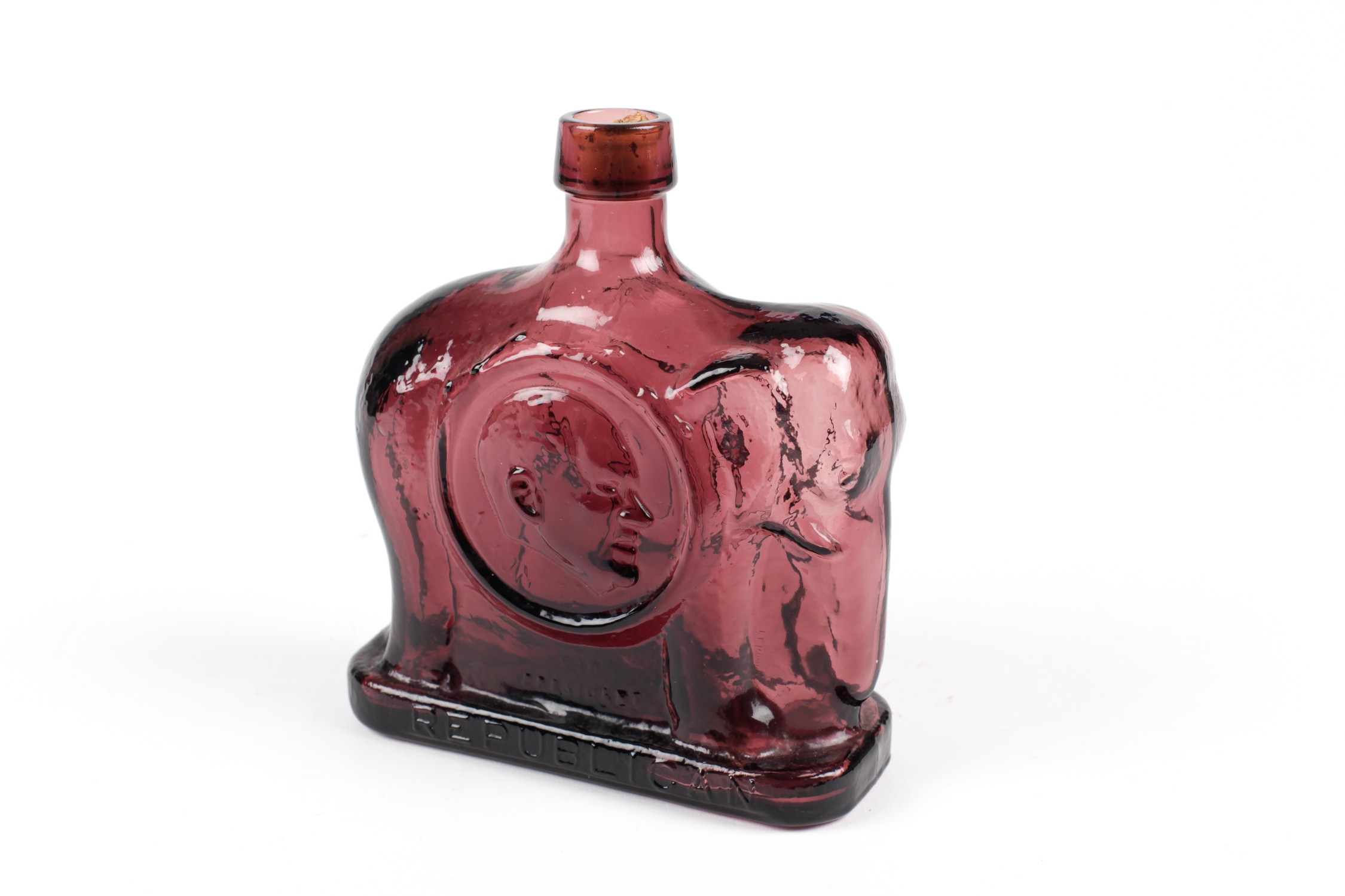 Wheaton Nixon '72 Republican Campaign Bottle