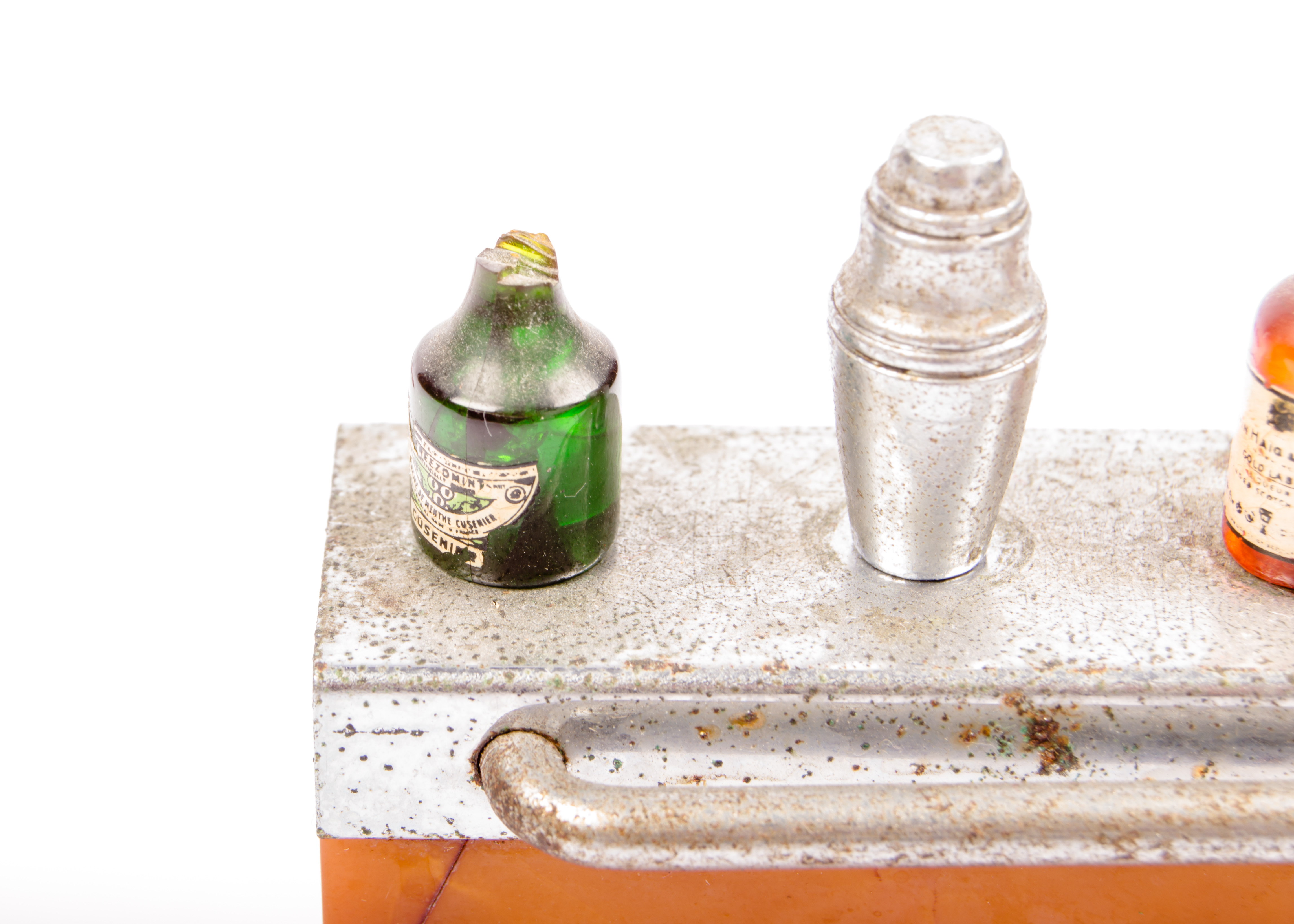 Set of Miniatures with Pottery and Bar Picks