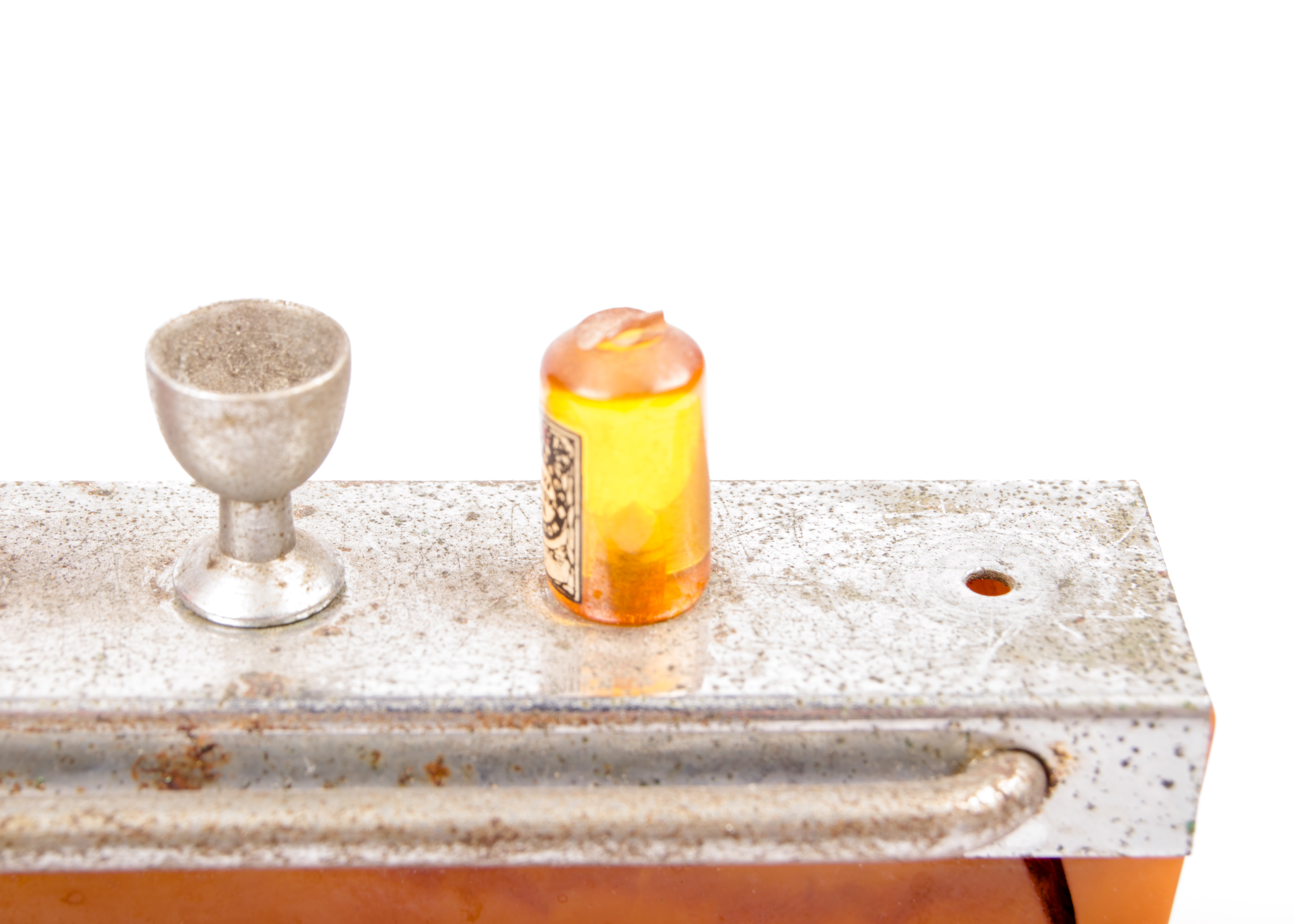 Set of Miniatures with Pottery and Bar Picks