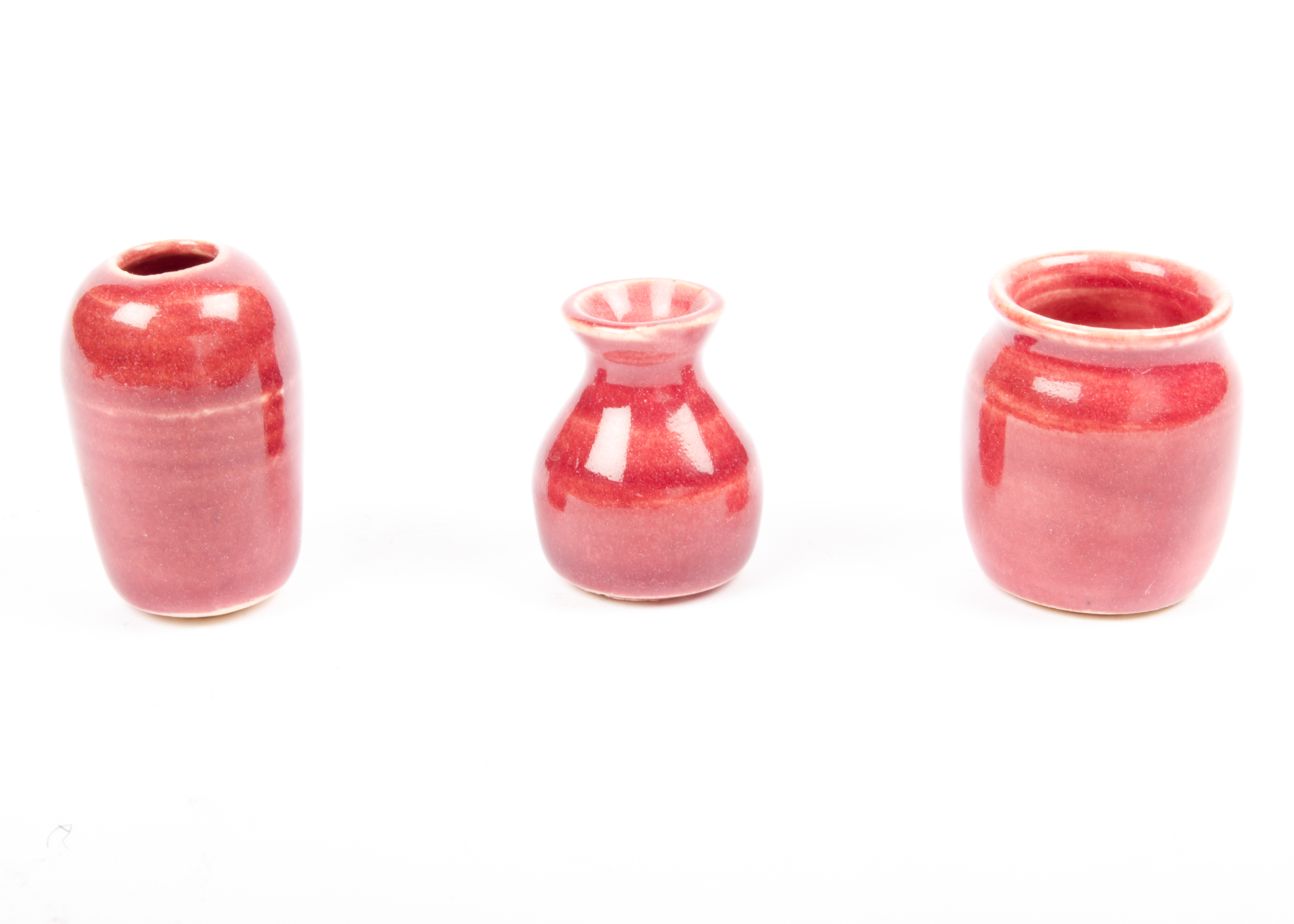 Set of Miniatures with Pottery and Bar Picks