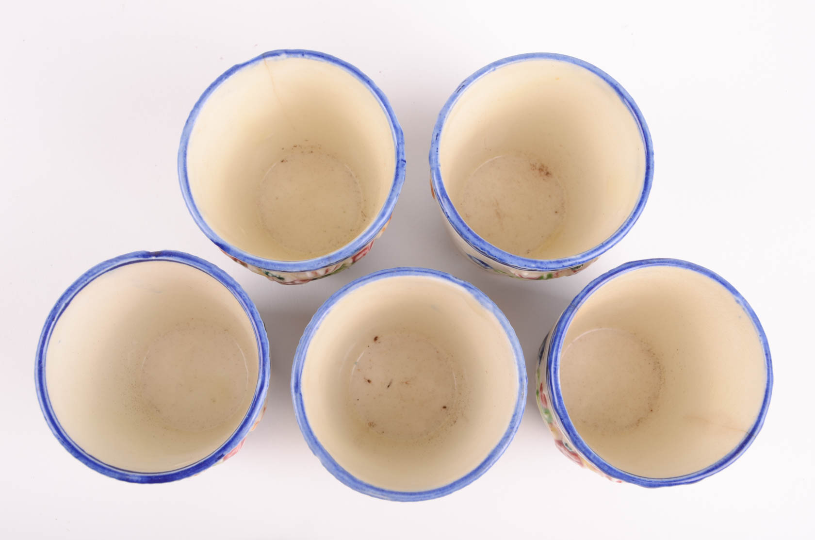 Collection of Vintage Japanese Teacups