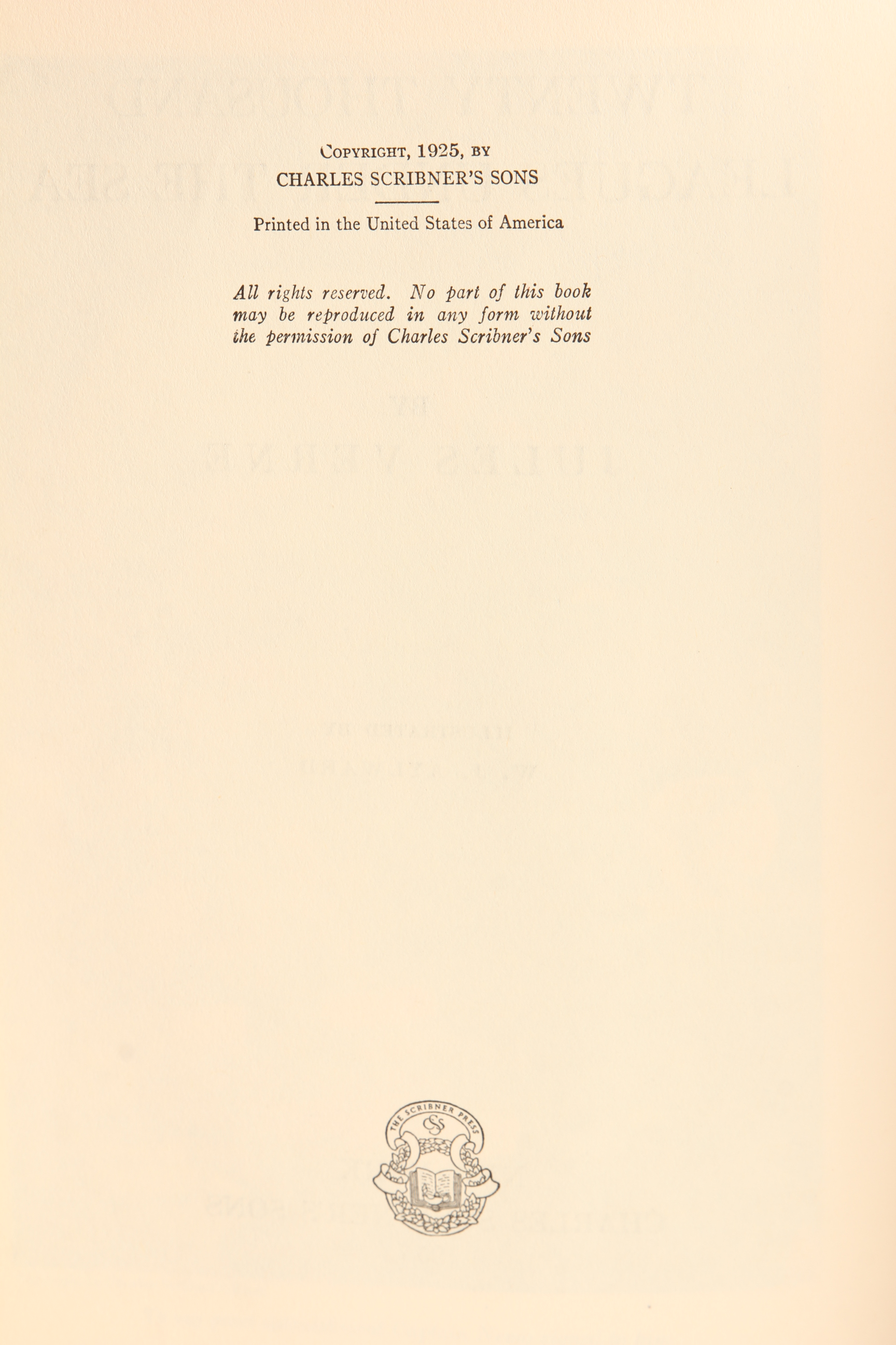 1955 "Twenty Thousand Leagues Under the Sea" Book