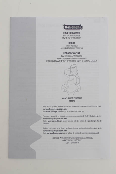 DeLonghi Food Processor