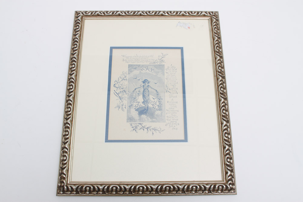 Antique Letterpress Framed Prints
