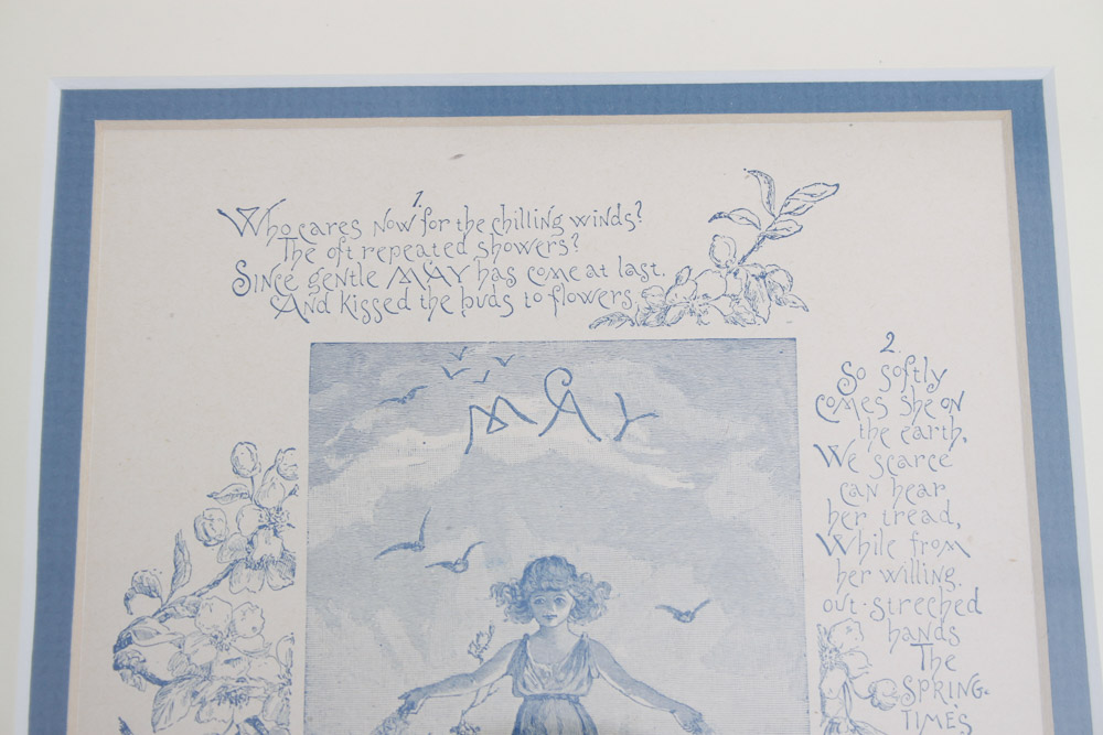 Antique Letterpress Framed Prints