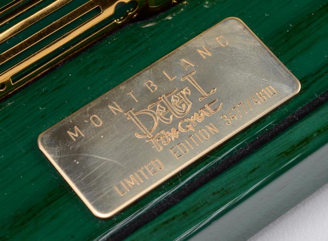 Peter the Great Limited Edition Mont Blanc Pen