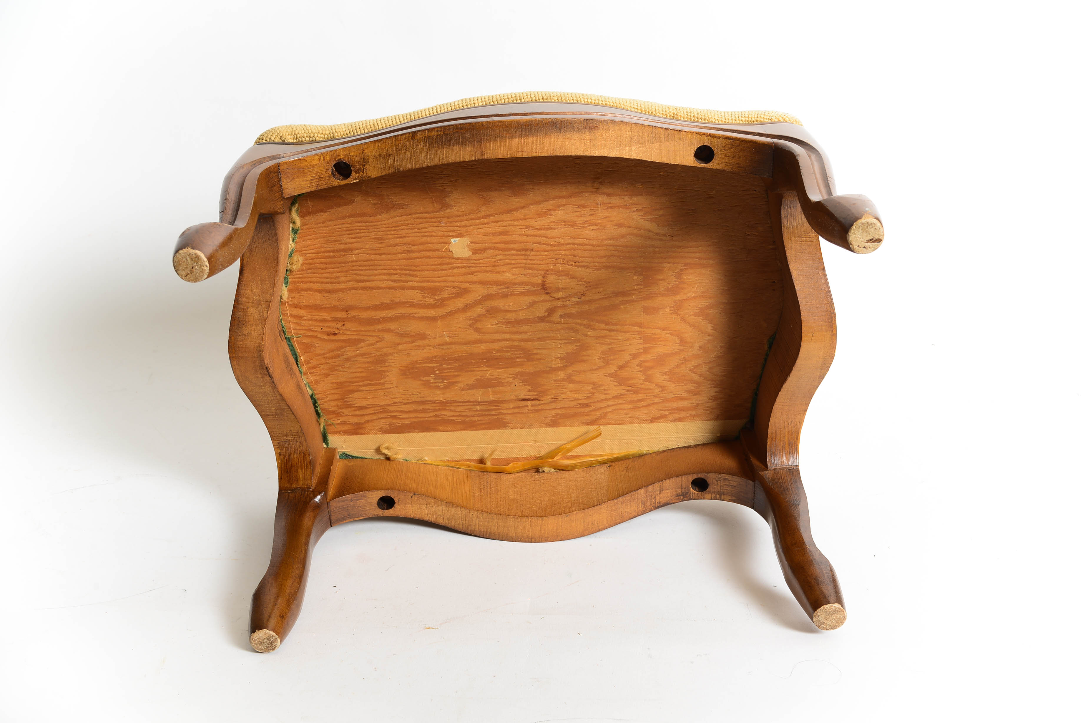 Needlepoint Footstool