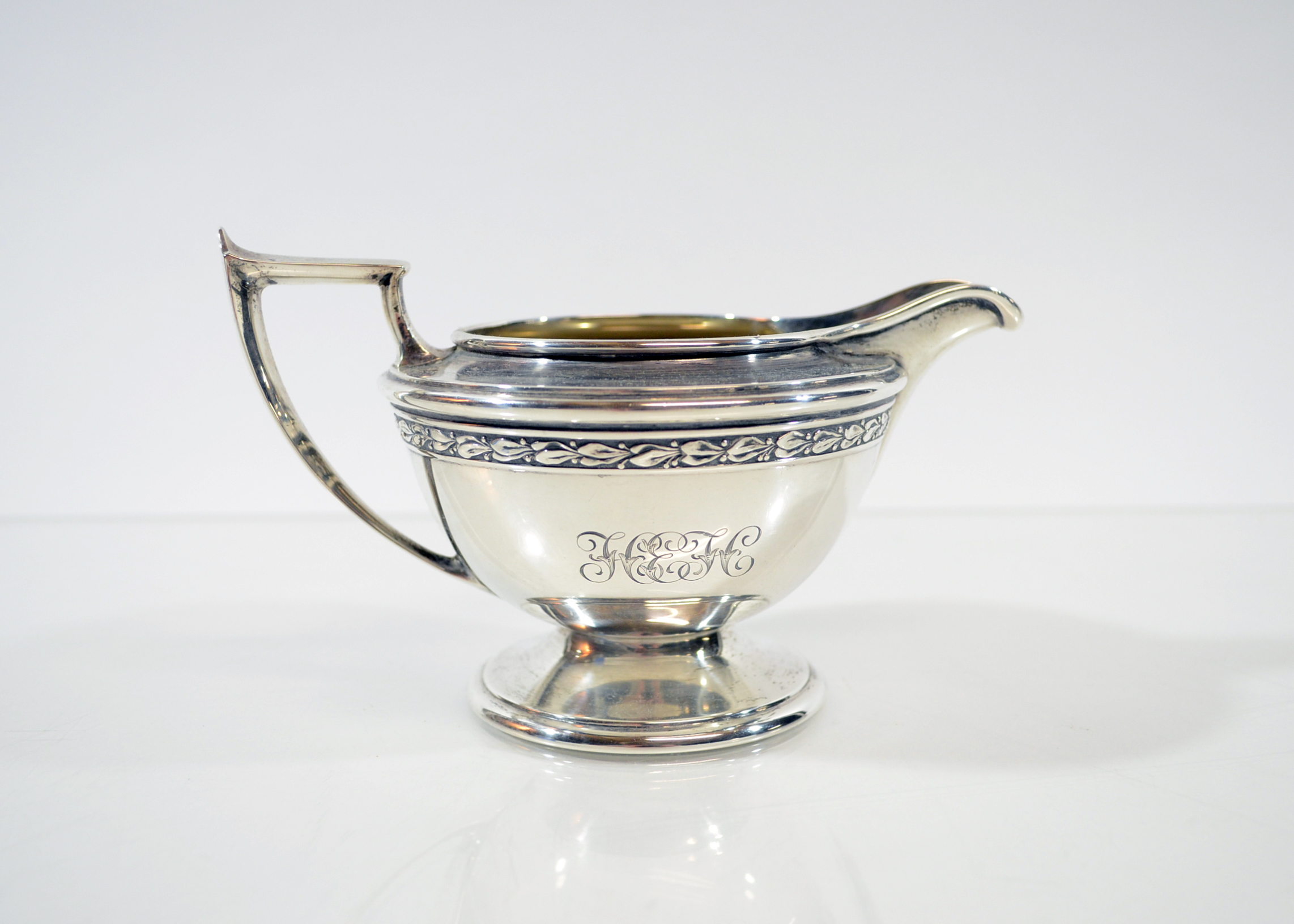 William B. Durgin Co. Ivory and Sterling Silver Tea Service